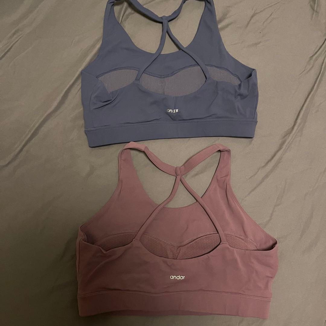 【美品】 AndarバックラインスポーツブラXL 2点セット