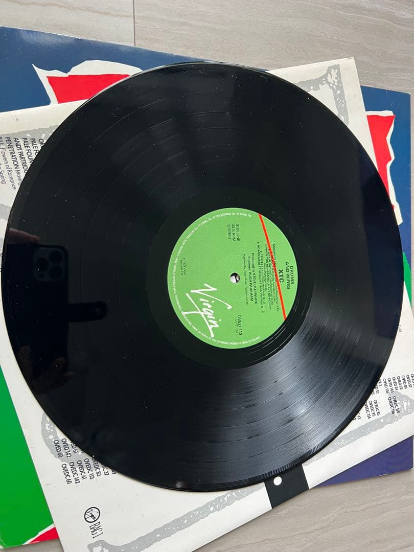XTC Drums and Wires レコード