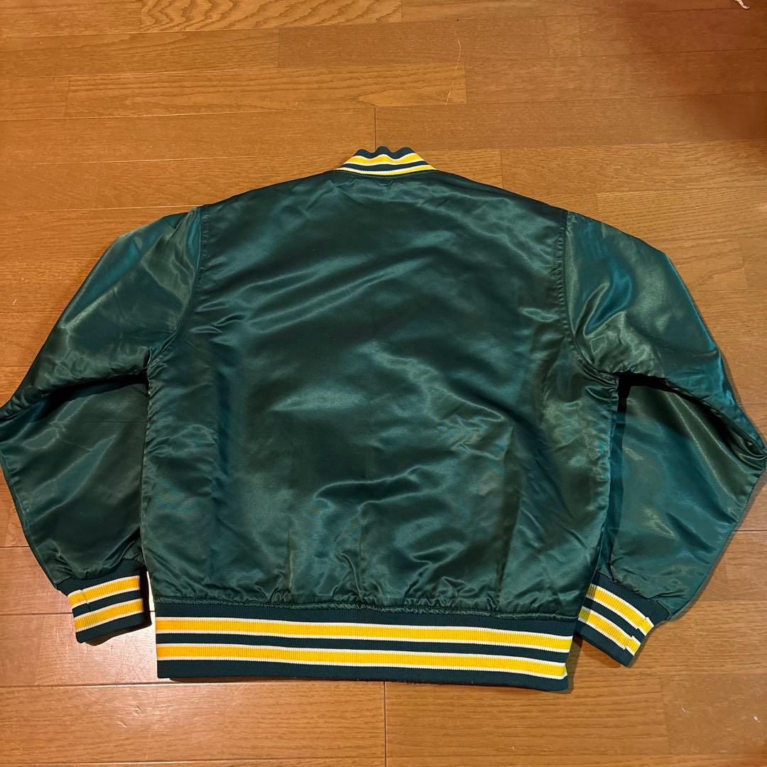 80s 90s starter オークランド アスレチックス サテンジャケット