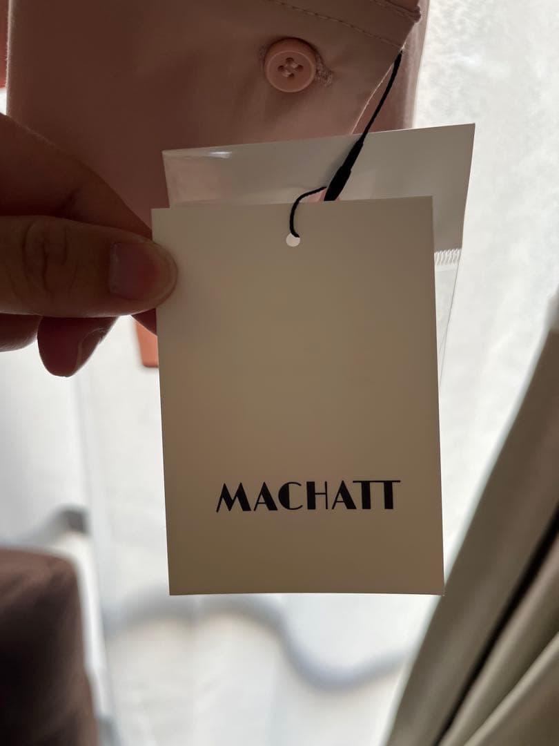 MACHATT マチャット オーバーシャツ ピンク