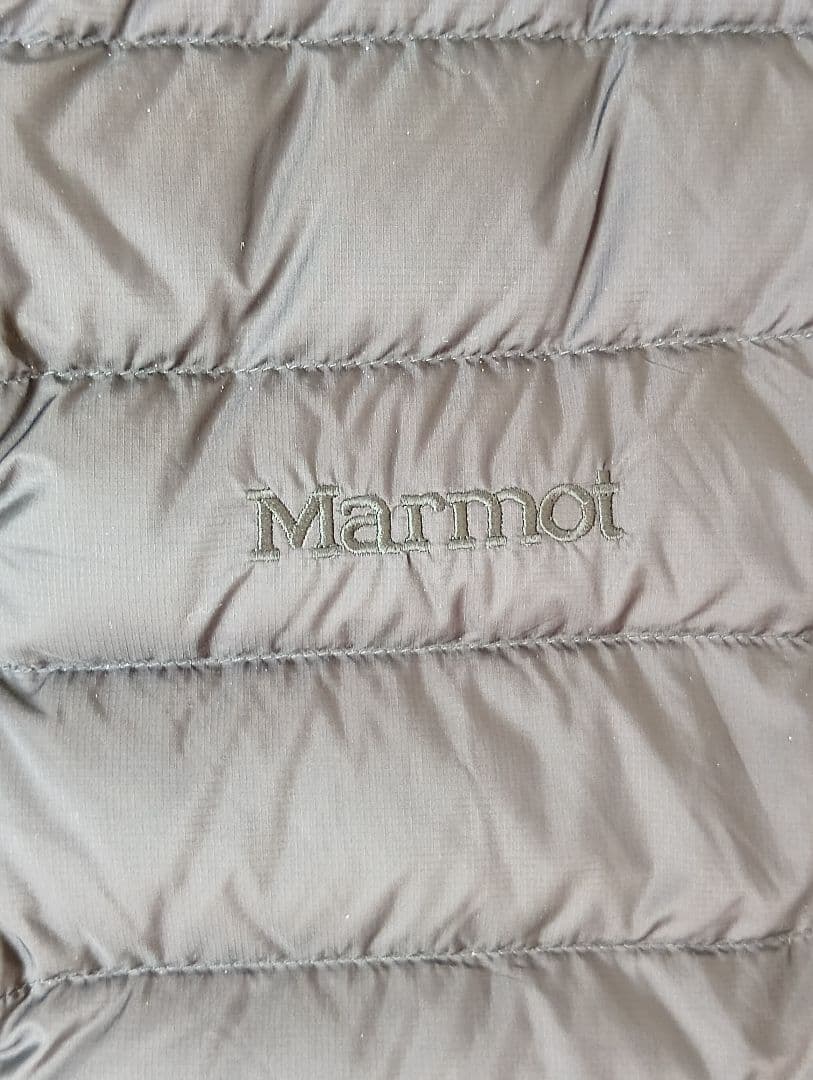 Marmot 　マーモット　ブラック ダウンベスト　XL