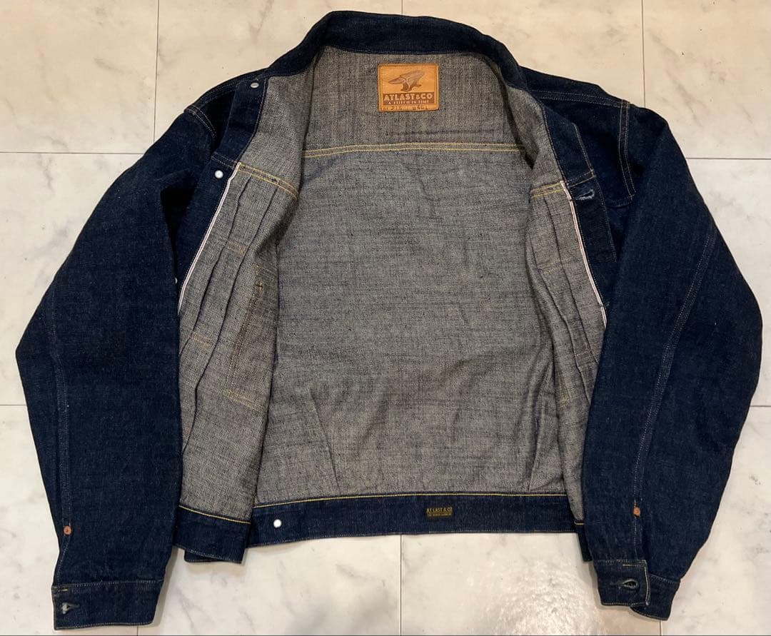 ATLAST&CO アットラスト 215 セカンド 46 デニムジャケット