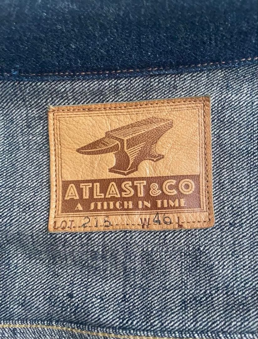 ATLAST&CO アットラスト 215 セカンド 46 デニムジャケット