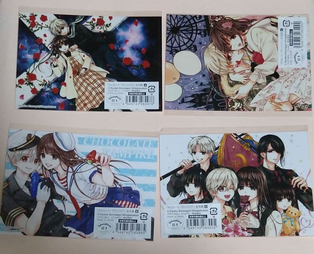 チョコレートヴァンパイア 複製原画 サマフェス 生写真 ポスター クリアファイル