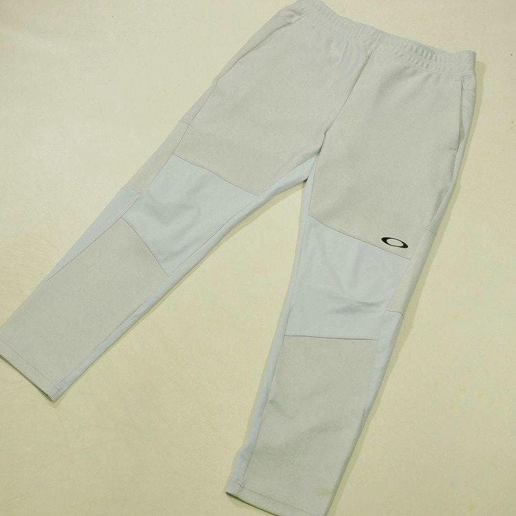 古着/美品 オークリー 白 ジップジャケットXL パンツXXL 上下セットアップ