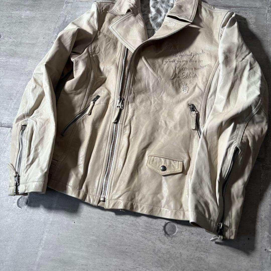 ジャケット・アウター 00s custom culture leather jacket y2k