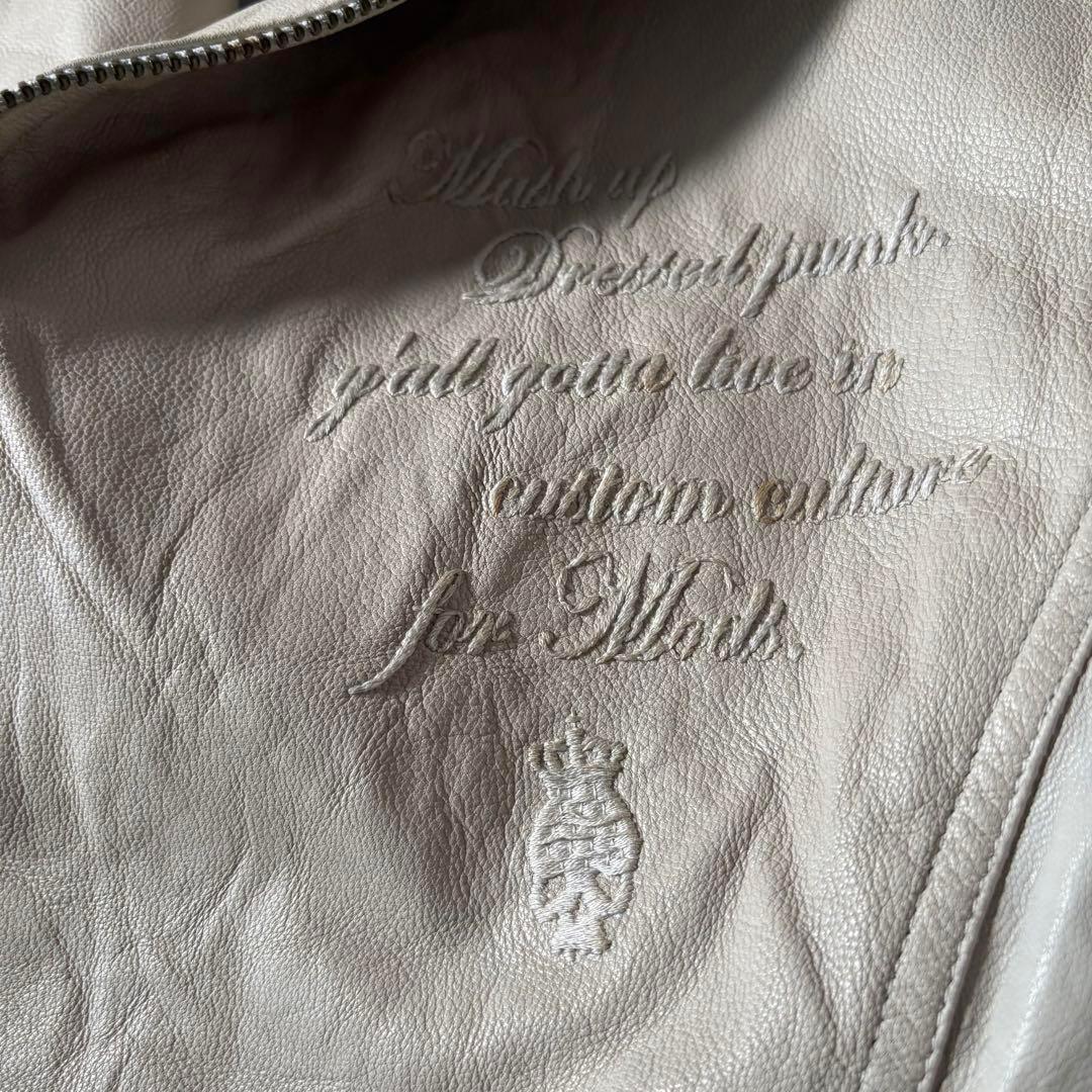 ジャケット・アウター 00s custom culture leather jacket y2k