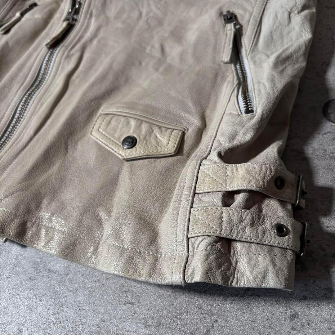ジャケット・アウター 00s custom culture leather jacket y2k