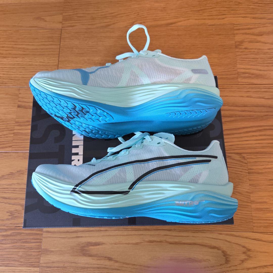 PUMAディヴィエイト ニトロ エリート3 ランニングシューズ (26.5cm)