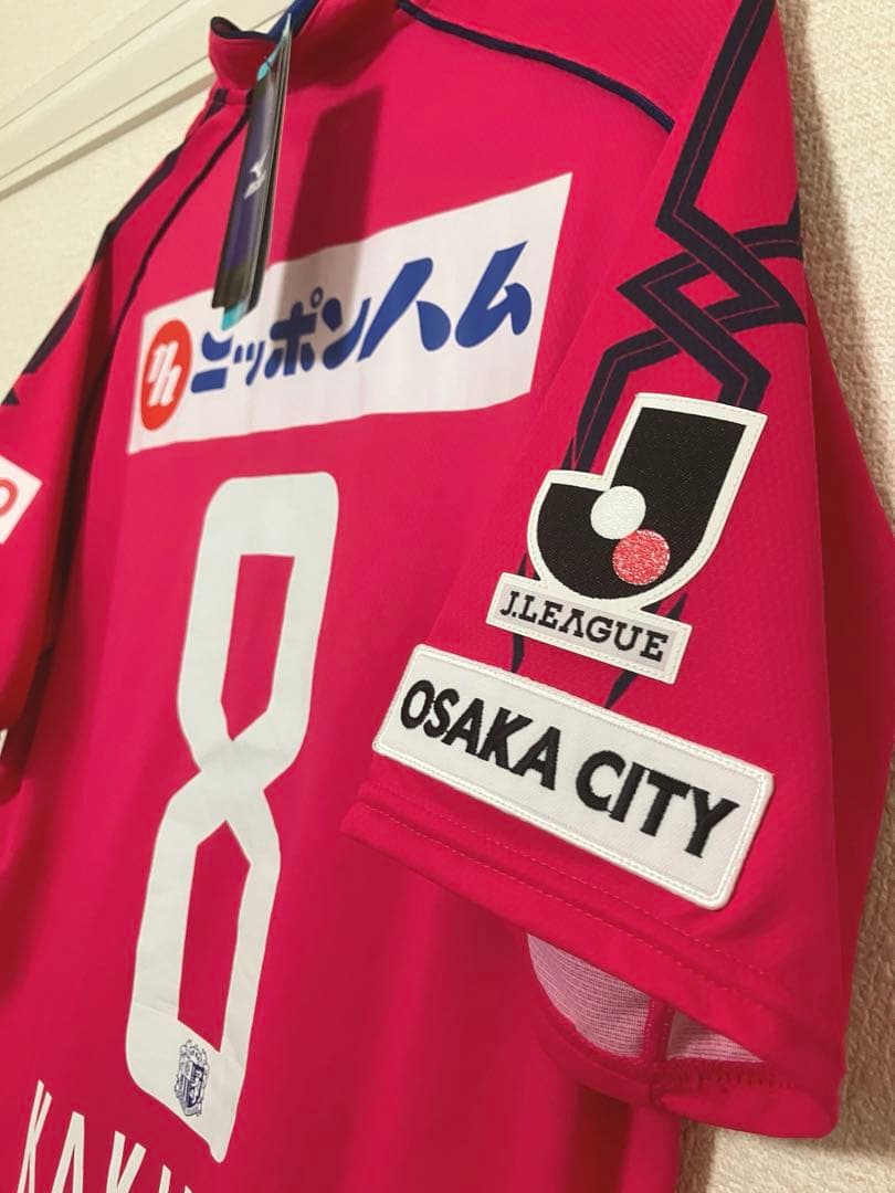 ♦︎新品♦︎8柿谷Oサイズセレッソ大阪ユニフォーム