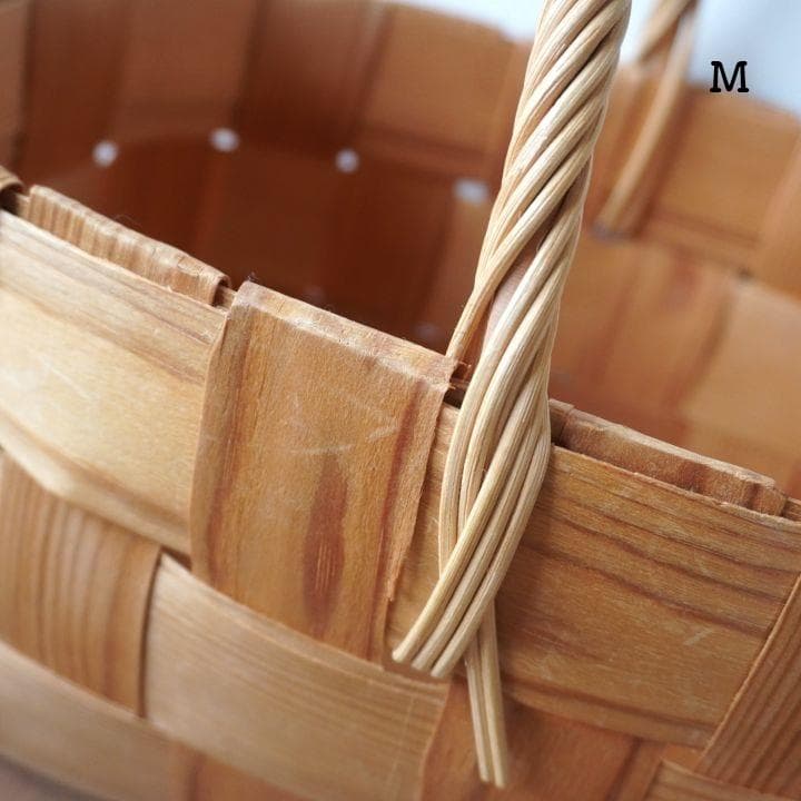 フィンランド モミの木 バスケット ２個