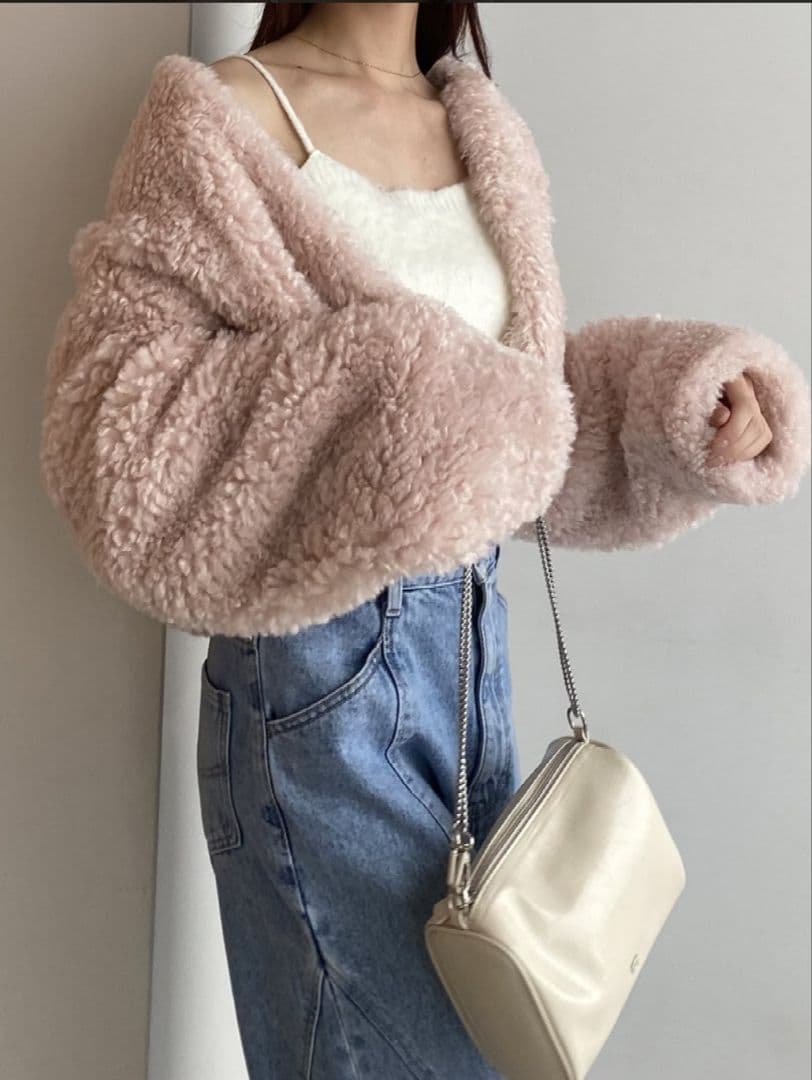 SNIDEL ショートボアコート スナイデル　ショートコート