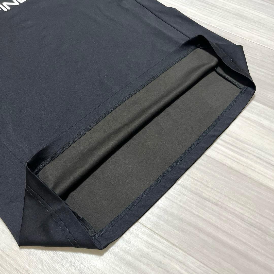 美品★PING★2023 長袖モックネックシャツ　メンズ　LL 黒