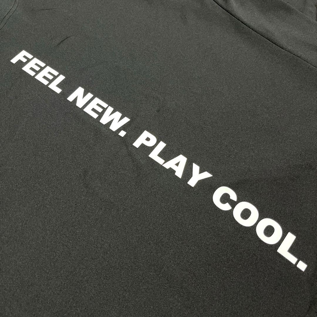 美品★PING★2023 長袖モックネックシャツ　メンズ　LL 黒