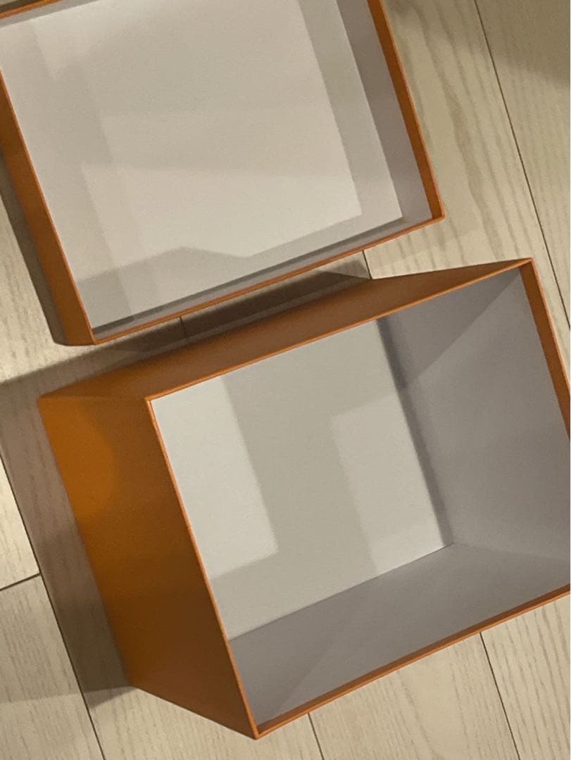 美品　HERMES エルメス　空箱　ピコタンロック18 PM オレンジボックス！