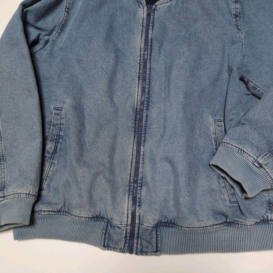 未使用級　Levi's リーバイス　デニムフライトジャケット MA-1 ボンバー