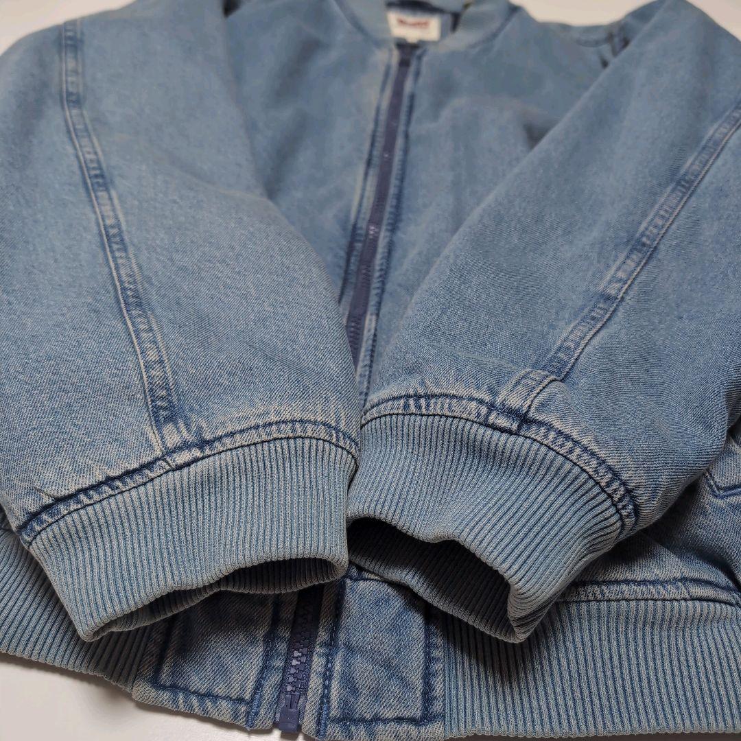 未使用級　Levi's リーバイス　デニムフライトジャケット MA-1 ボンバー