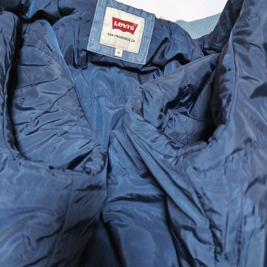 未使用級　Levi's リーバイス　デニムフライトジャケット MA-1 ボンバー