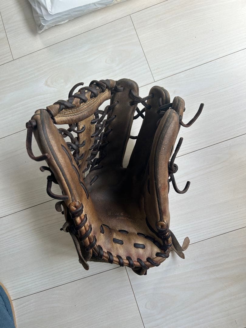 甲子園球児実使用ZETT硬式用外野グローブ