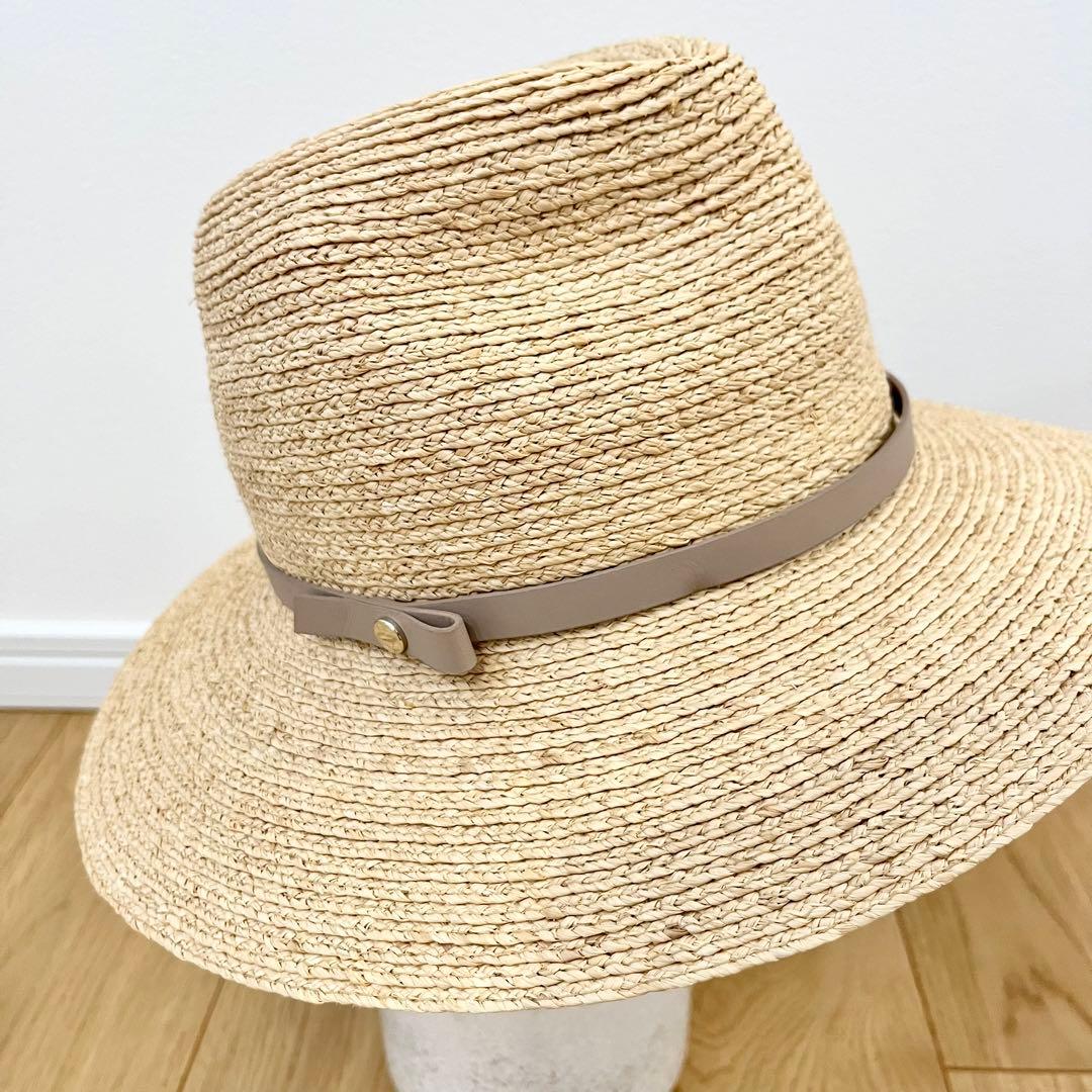 【値下げ】正規品　ヘレンカミンスキー　ラフィア　麦わら帽子 ストローハット