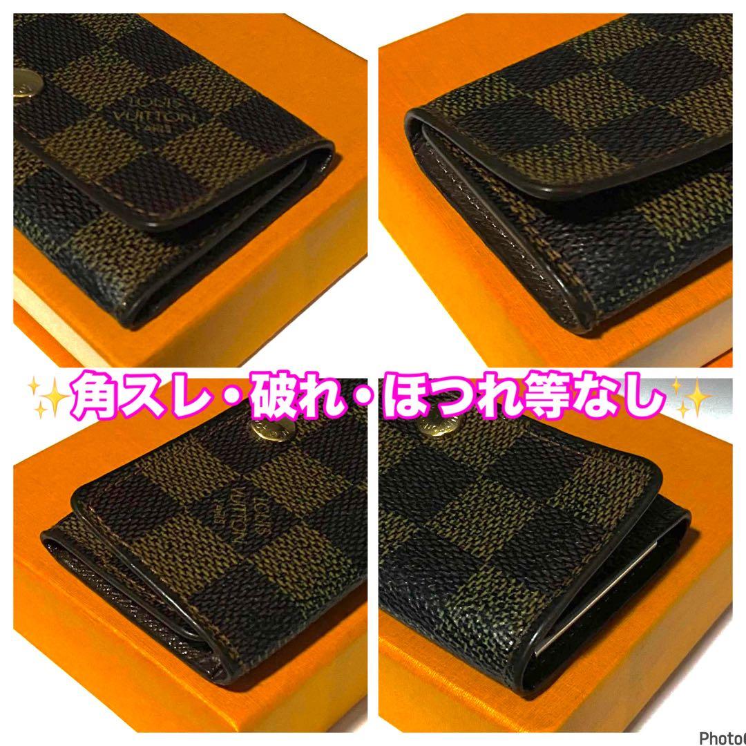 ⭐️超極美品レベル⭐️ルイヴィトン⭐️ダミエ⭐️ミュレティクレ⭐️4連キーケース⭐️