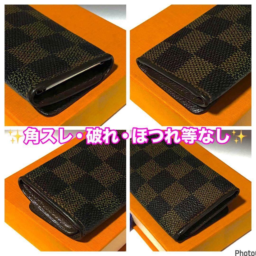 ⭐️超極美品レベル⭐️ルイヴィトン⭐️ダミエ⭐️ミュレティクレ⭐️4連キーケース⭐️