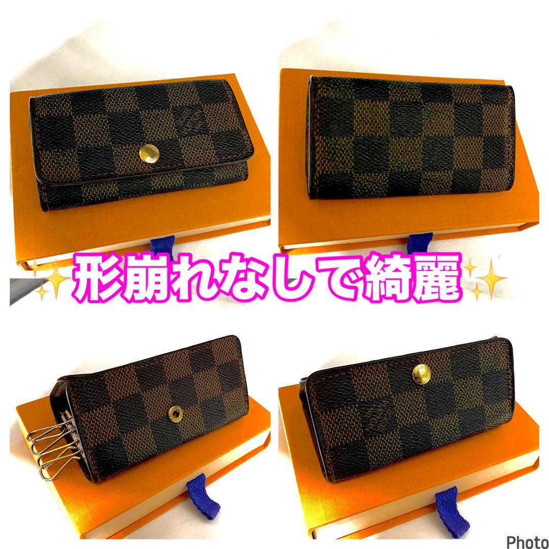 ⭐️超極美品レベル⭐️ルイヴィトン⭐️ダミエ⭐️ミュレティクレ⭐️4連キーケース⭐️