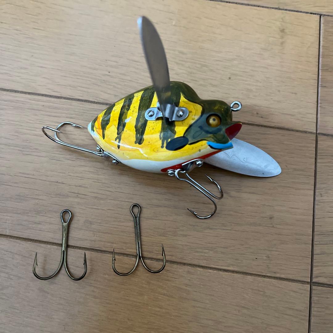 ❤️新品❤️ 手製釣具からんば　人気の羽ナポレオン　ハンドメイドルアー