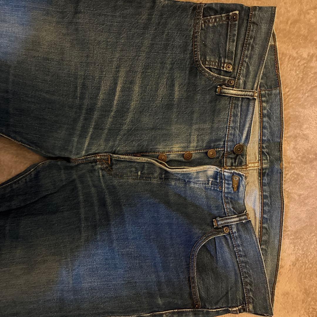 Levi's 501 ストレートデニム ブルー W36