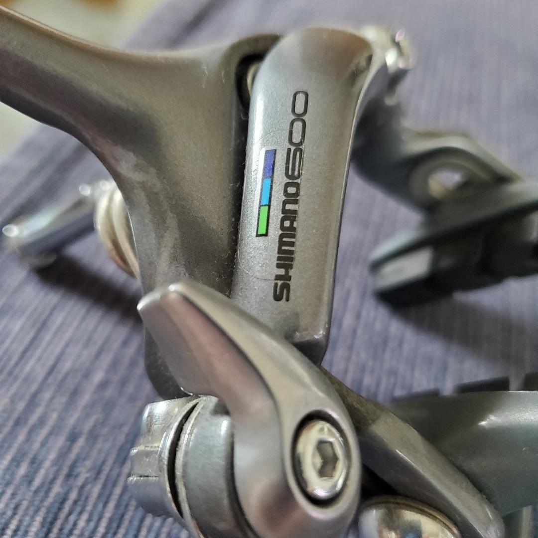 M*u様 Shimano 600トリコロール BR6403 ブレーキキャリパーダ