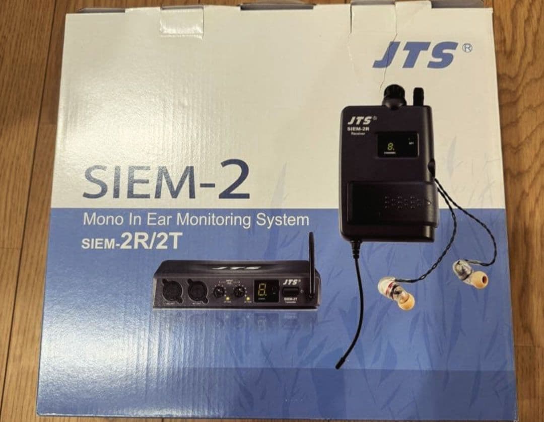 JTS SIEM-2 イヤモニ（同期音源演奏時などにおすすめ）