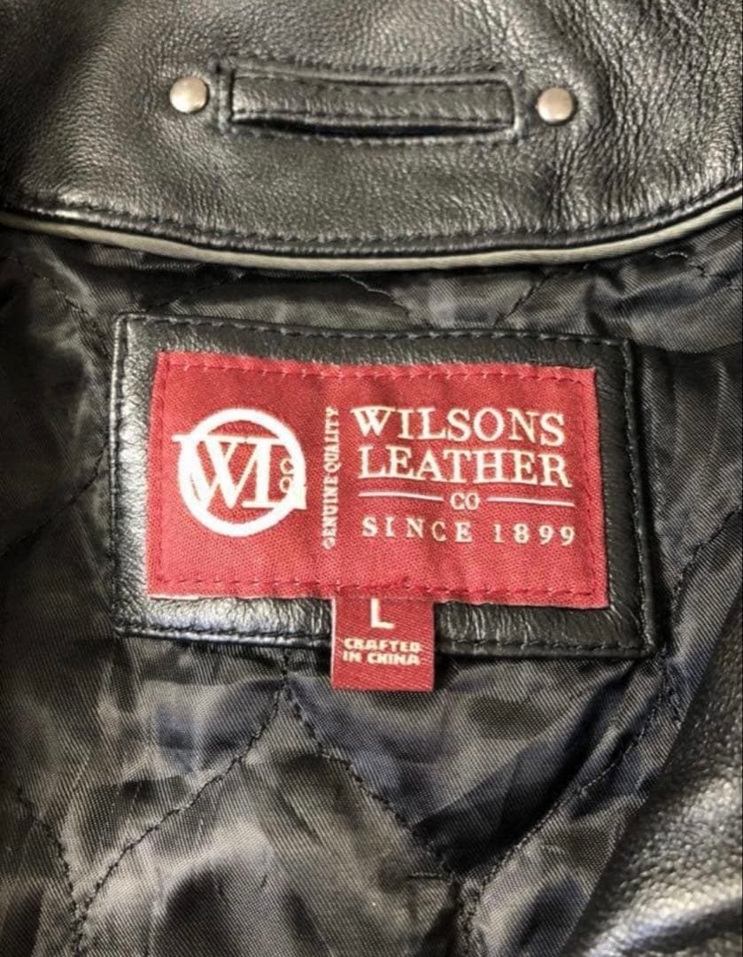 WILSONS LEATHER シングル レザー ライダース