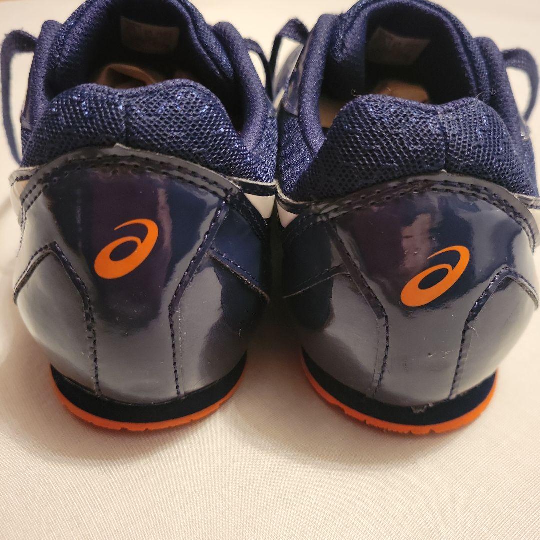 大幅お値下げ‼️【極美品】asics エフォート　スパイクシューズ　紺28センチ
