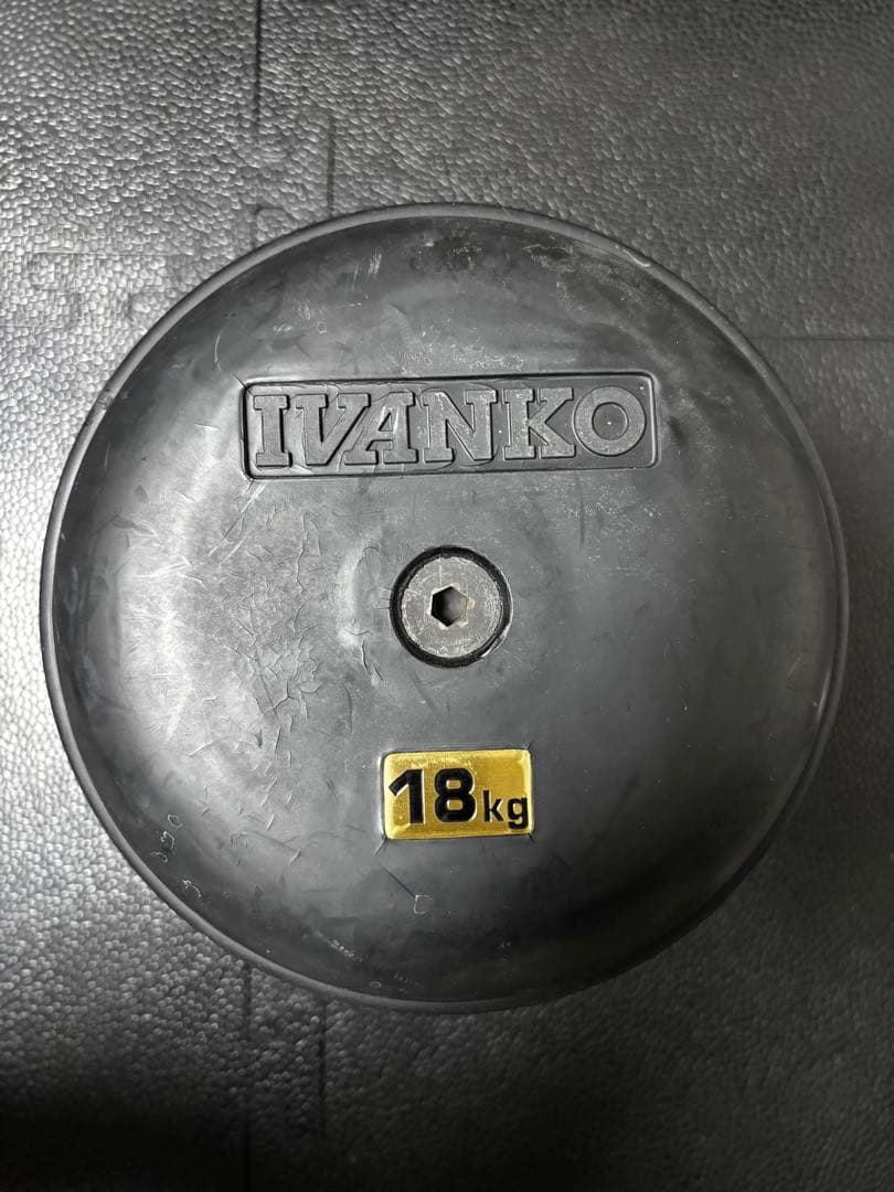 IVANKO(イヴァンコ) SDKR セットダンベル(ラバー) 18×2