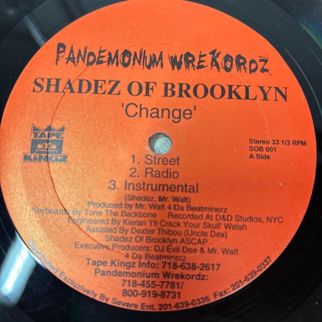SHADEZ OF BROOKLYN Change 12インチ