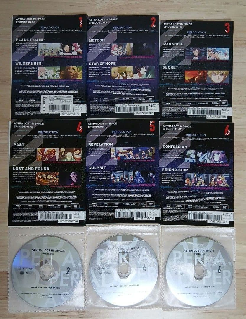 ASTRA LOST IN SPACE DVD 6巻セット