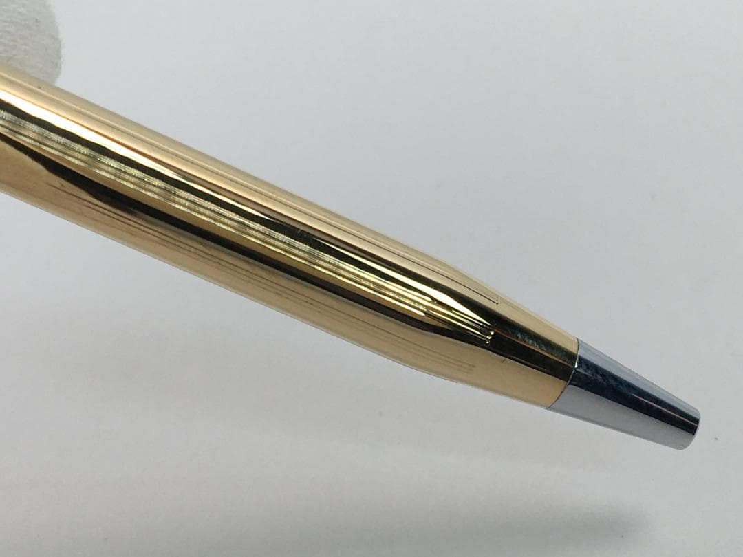 美品　クロスCROSS　クラシックセンチュリー　18K金張ボールペン　旧ロゴ箱付