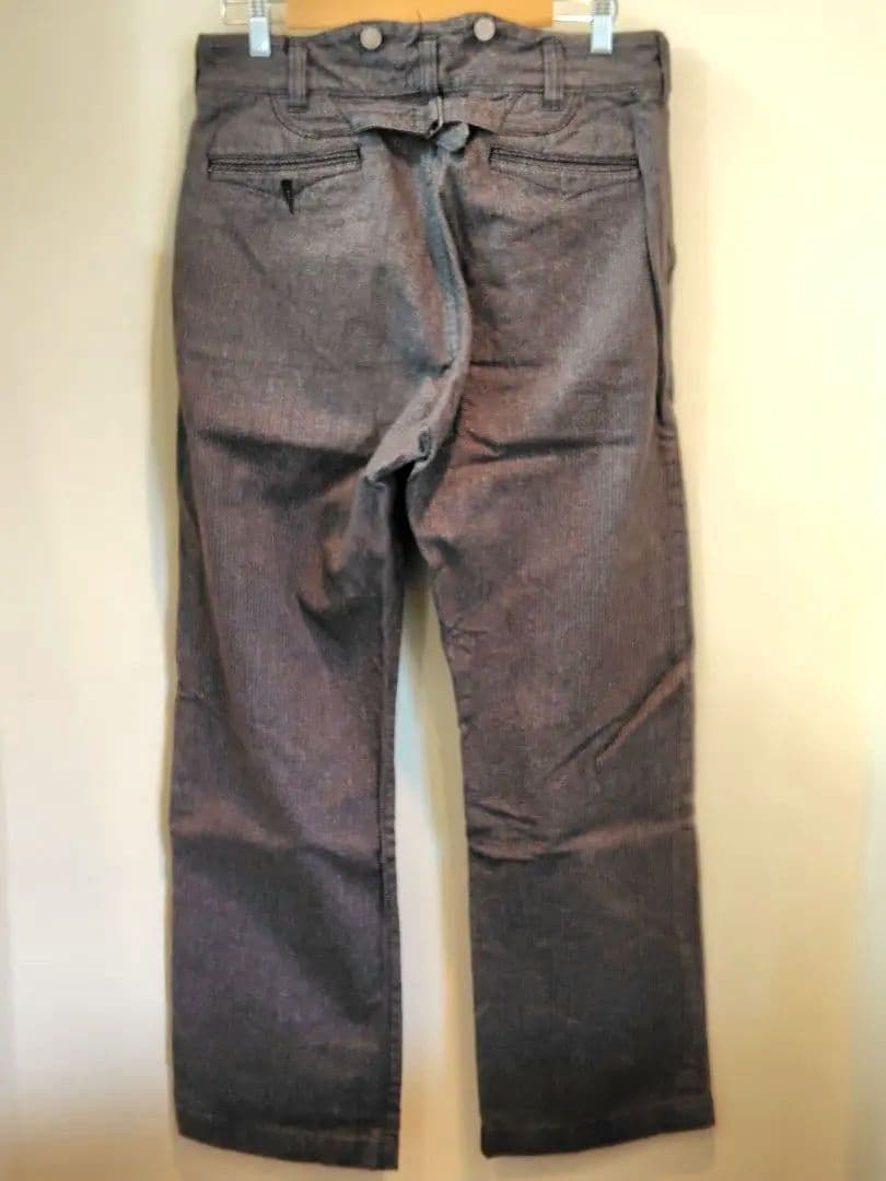 SSShen様 MIDDLE WORK B/S STRIPE PANTS