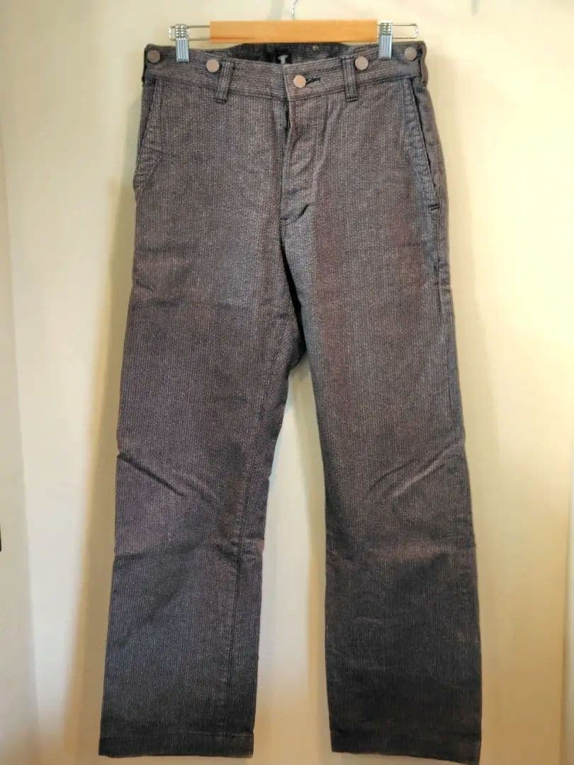 SSShen様 MIDDLE WORK B/S STRIPE PANTS