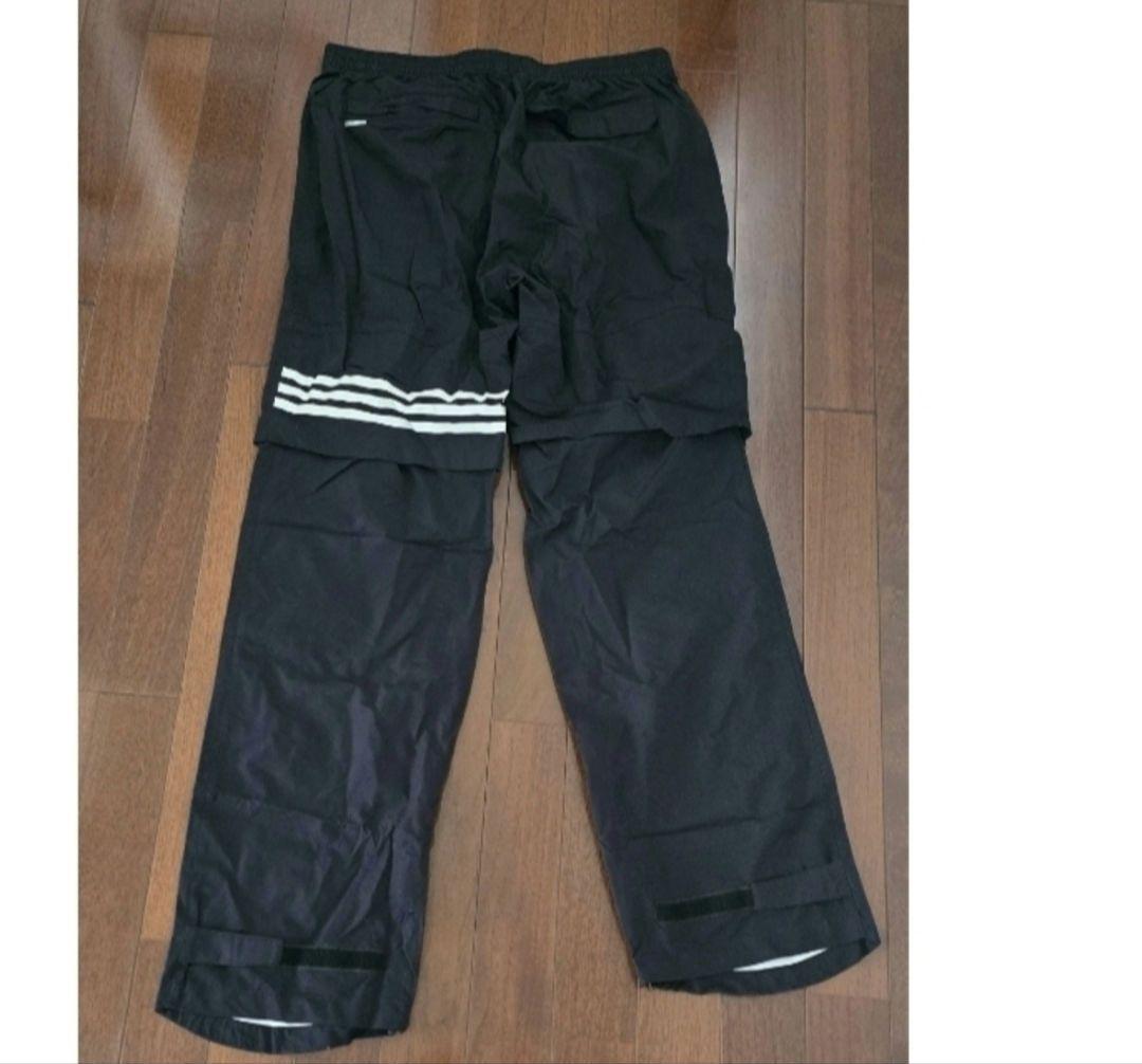 adidas　カッパ　レインウエア　セットアップ　ゴルフ　メンズ　雨合羽