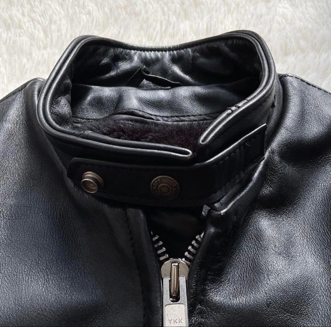 【hiro】美品 schott 641 レザージャケット
