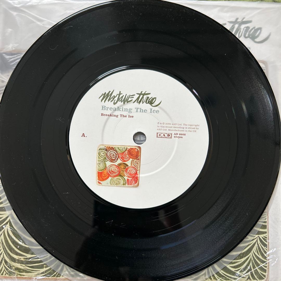UKオリジナル mojave 3 breaking the ice 7”レコード