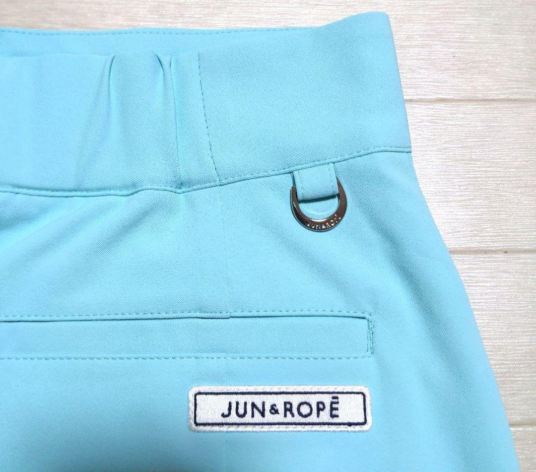 美品　ジュンアンドロペ　スカートL　ミントグリーン春夏