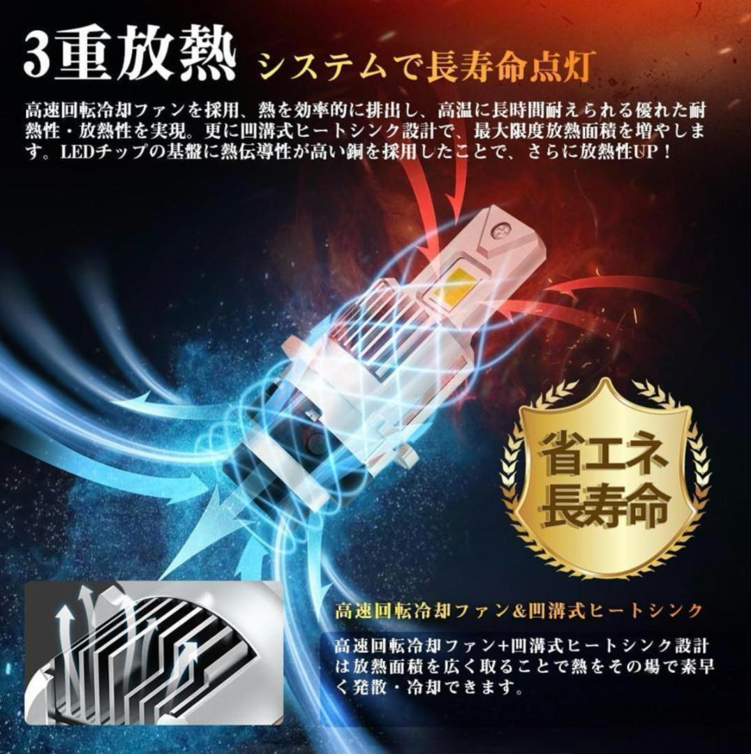 D2S D2R LED ヘッドライト DC12V/24V対応 16000LM