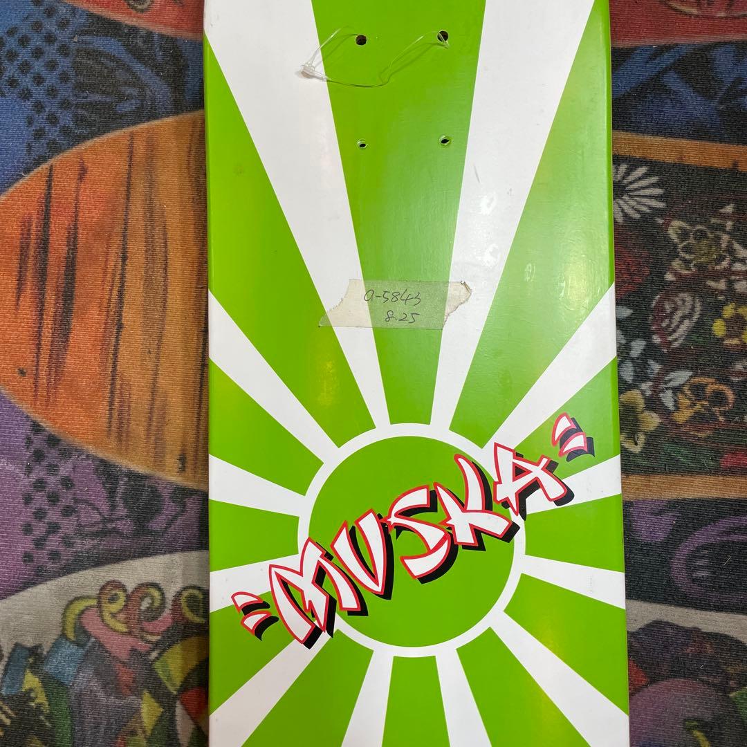hosoi ホソイ　スケートボード デッキ グリーン8.25未使用　傷あり