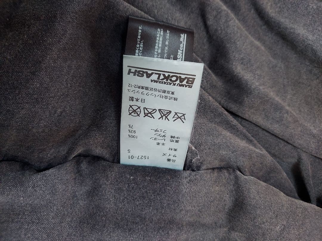 ☆BACKLASH/バックラッシュ☆シープスキン.ダウンベスト☆size：S☆