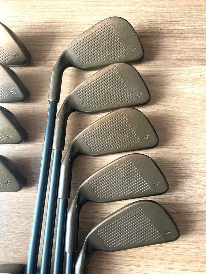 PING EYE２オレンジドット 3-9 ＰＷ.ＳＷ.９本セット ※激レア‼️
