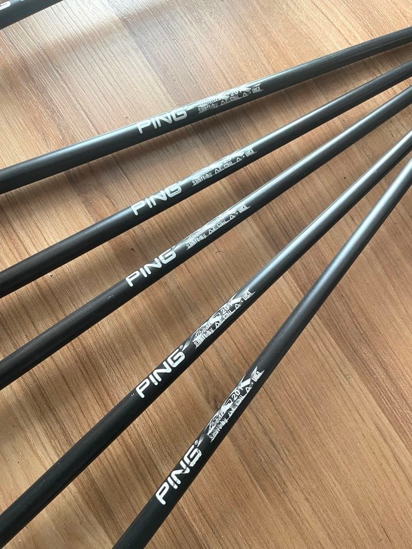 PING EYE２オレンジドット 3-9 ＰＷ.ＳＷ.９本セット ※激レア‼️