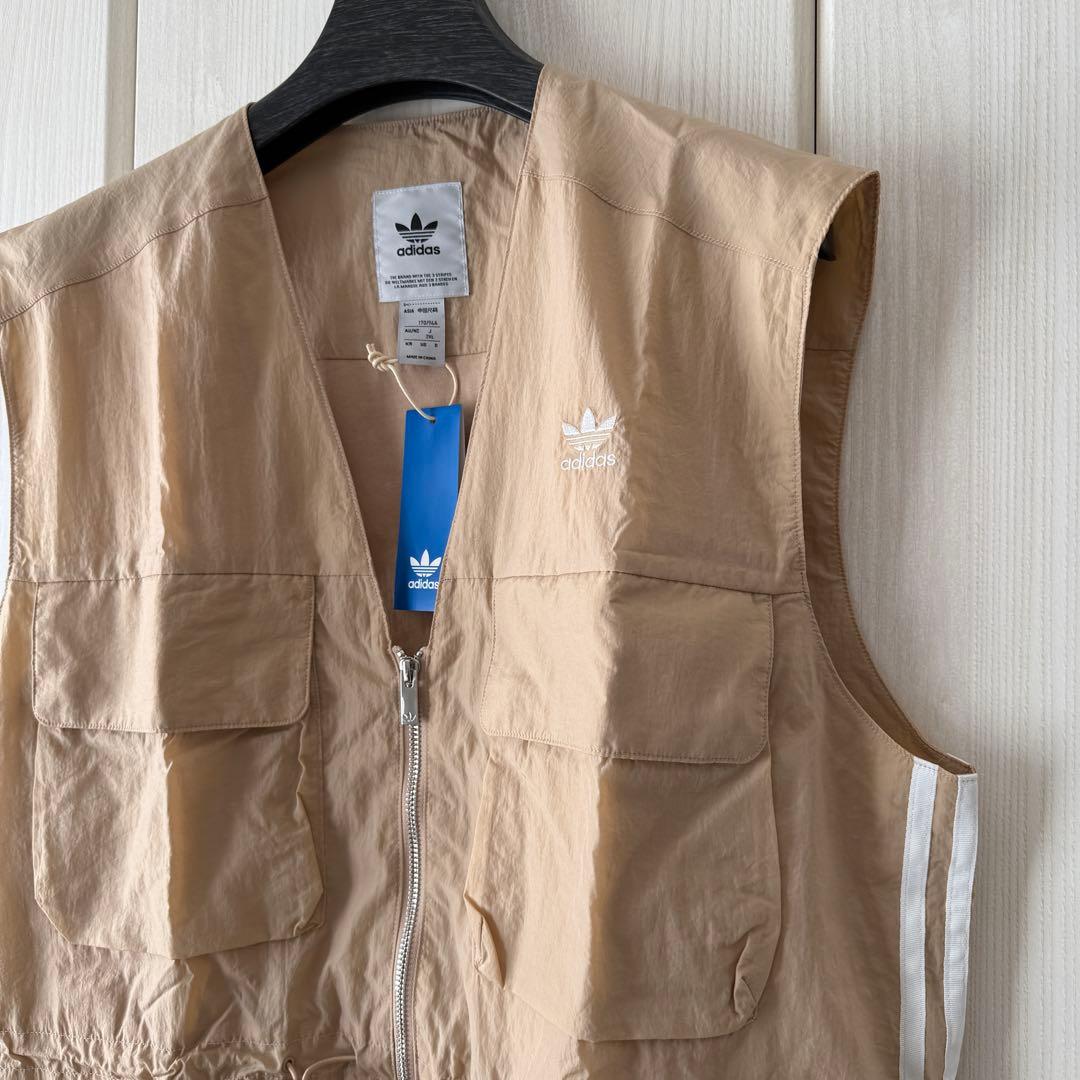 adidas ナイロンベスト新品 2XL アディダス