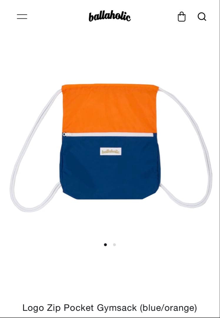 【新品未使用】ballaholic Logo ZipPocket
